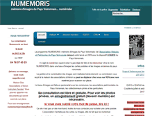 Tablet Screenshot of numemoris.fr